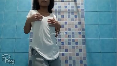Adorable teen filipina takes shower sex xnxx